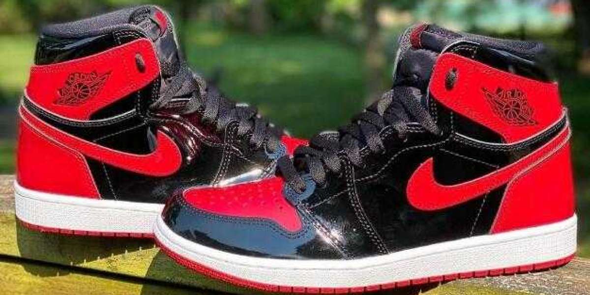 Brand New Air Jordan 1 High OG Bred Patent is Available Now
