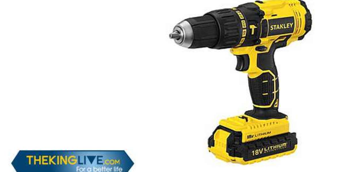 Cordless Drill And Its Battery