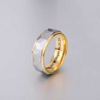 Personalized Tungsten Wedding Ring Profile Picture